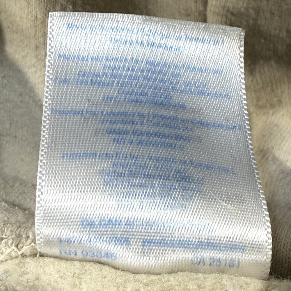 Fear of God Hoodie Mens‎ Large Sand Beige Sandcastle Kings Gothic Graphic Fleece - Picture 4 of 11